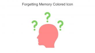 Forgetting Memory Colored Icon In Powerpoint Pptx Png And Editable Eps Format