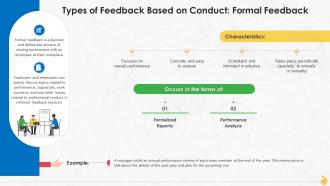 Formal Feedback Characteristics And Forms Training Ppt