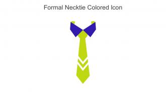 Formal Necktie Colored Icon In Powerpoint Pptx Png And Editable Eps Format