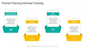 Formal Training Informal Training In Powerpoint And Google Slides Cpb