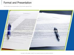 Format and presentation tender response management ppt powerpoint presentation file picture