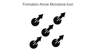Formation Arrow Monotone Icon In Powerpoint Pptx Png And Editable Eps Format