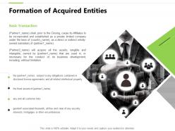 Formation of acquired entities fixed assets ppt powerpoint presentation styles
