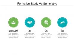 Formative study vs summative ppt powerpoint presentation portfolio professional cpb
