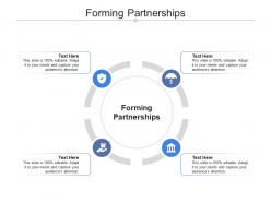 Forming partnerships ppt powerpoint presentation show professional cpb