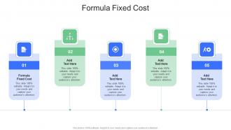 Formula Fixed Cost In Powerpoint And Google Slides Cpb