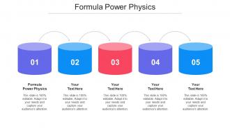 Formula Power Physics Ppt Powerpoint Presentation Professional Graphics Tutorials Cpb
