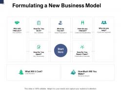 Formulating a new business model planning a757 ppt powerpoint presentation slides gridlines