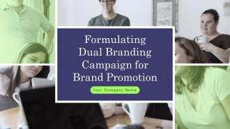 Formulating Dual Branding Campaign For Brand Promotion Branding CD