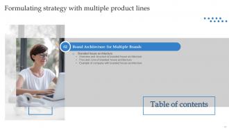 Formulating Strategy With Multiple Product Lines Powerpoint Presentation Slides Branding CD Professional Compatible