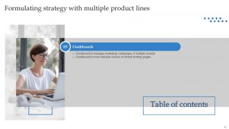 Formulating Strategy With Multiple Product Lines Powerpoint Presentation Slides Branding CD Unique Researched