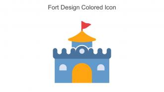 Fort Design Colored Icon In Powerpoint Pptx Png And Editable Eps Format