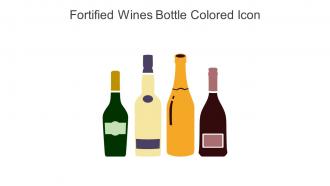 Fortified Wines Bottle Colored Icon In Powerpoint Pptx Png And Editable Eps Format