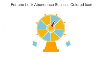 Fortune Luck Abundance Success Colored Icon In Powerpoint Pptx Png And Editable Eps Format
