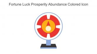 Fortune Luck Prosperity Abundance Colored Icon In Powerpoint Pptx Png And Editable Eps Format