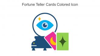 Fortune Teller Cards Colored Icon In Powerpoint Pptx Png And Editable Eps Format