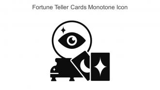 Fortune Teller Cards Monotone Icon In Powerpoint Pptx Png And Editable Eps Format