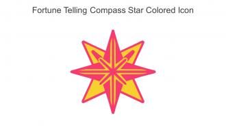 Fortune Telling Compass Star Colored Icon In Powerpoint Pptx Png And Editable Eps Format