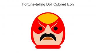 Fortune Telling Doll Colored Icon In Powerpoint Pptx Png And Editable Eps Format