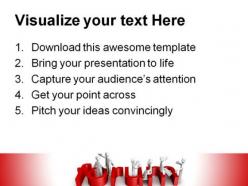 Forum discussion concept metaphor powerpoint templates and powerpoint backgrounds 0511