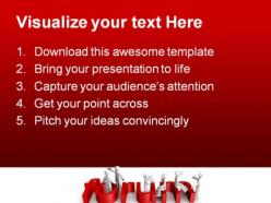 Forum discussion concept metaphor powerpoint templates and powerpoint backgrounds 0511