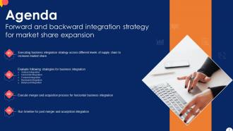 Forward And Backward Integration Strategy For Market Share Expansion Strategy CD V Content Ready Unique