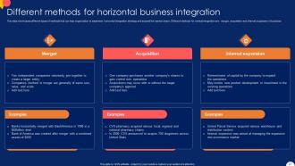 Forward And Backward Integration Strategy For Market Share Expansion Strategy CD V Template Content Ready