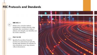 Forward Error Correction In Computer Networks PPT Summary ACP Multipurpose Customizable