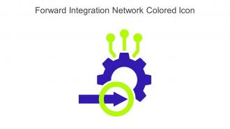 Forward Integration Network Colored Icon In Powerpoint Pptx Png And Editable Eps Format