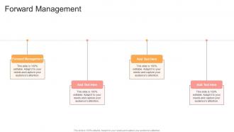 Forward Management In Powerpoint And Google Slides Cpb