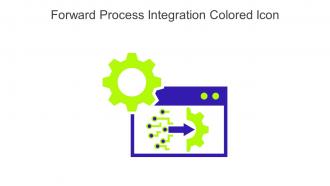 Forward Process Integration Colored Icon In Powerpoint Pptx Png And Editable Eps Format