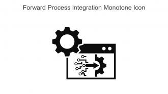 Forward Process Integration Monotone Icon In Powerpoint Pptx Png And Editable Eps Format