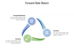 Forward rate return ppt powerpoint presentation pictures example introduction cpb