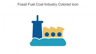 Fossil Fuel Coal Industry Colored Icon In Powerpoint Pptx Png And Editable Eps Format