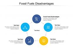 Fossil fuels disadvantages ppt powerpoint presentation slides design inspiration cpb