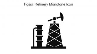 Fossil Refinery Monotone Icon In Powerpoint Pptx Png And Editable Eps Format