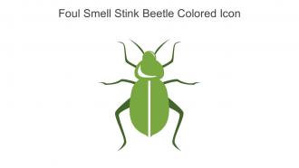 Foul Smell Stink Beetle Colored Icon In Powerpoint Pptx Png And Editable Eps Format