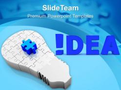 Found The Idea For Business Upliftment PowerPoint Templates PPT Themes And Graphics 0513