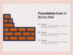 Foundation Icon Builder Holding Trowel Company Management Construction