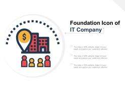 Foundation icon of it company