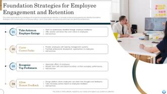 Foundation Strategies For Employee Engagement And Retention