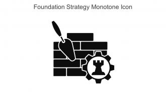 Foundation Strategy Monotone Icon In Powerpoint Pptx Png And Editable Eps Format