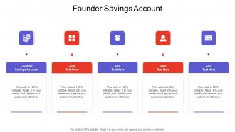 Founder Savings Account In Powerpoint And Google Slides Cpb