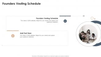 Founders Vesting Schedule In Powerpoint And Google Slides Cpb