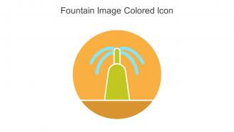 Fountain Image Colored Icon In Powerpoint Pptx Png And Editable Eps Format