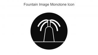 Fountain Image Monotone Icon In Powerpoint Pptx Png And Editable Eps Format