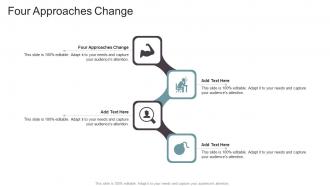 Four Approaches Change In Powerpoint And Google Slides Cpb