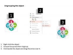 25074946 style circular loop 4 piece powerpoint presentation diagram infographic slide