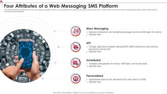 Four Attributes Of A Web Messaging SMS Platform
