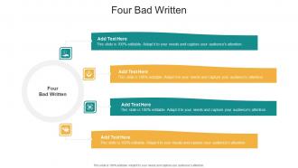 Four Bad Written In Powerpoint And Google Slides Cpb